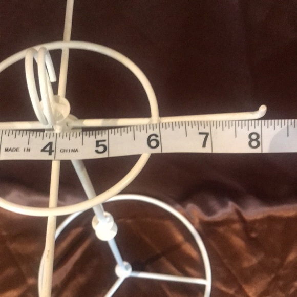 Metal 16.5" tall table stand rotating jewelry display for home craft shows fairs - Picture 11 of 16